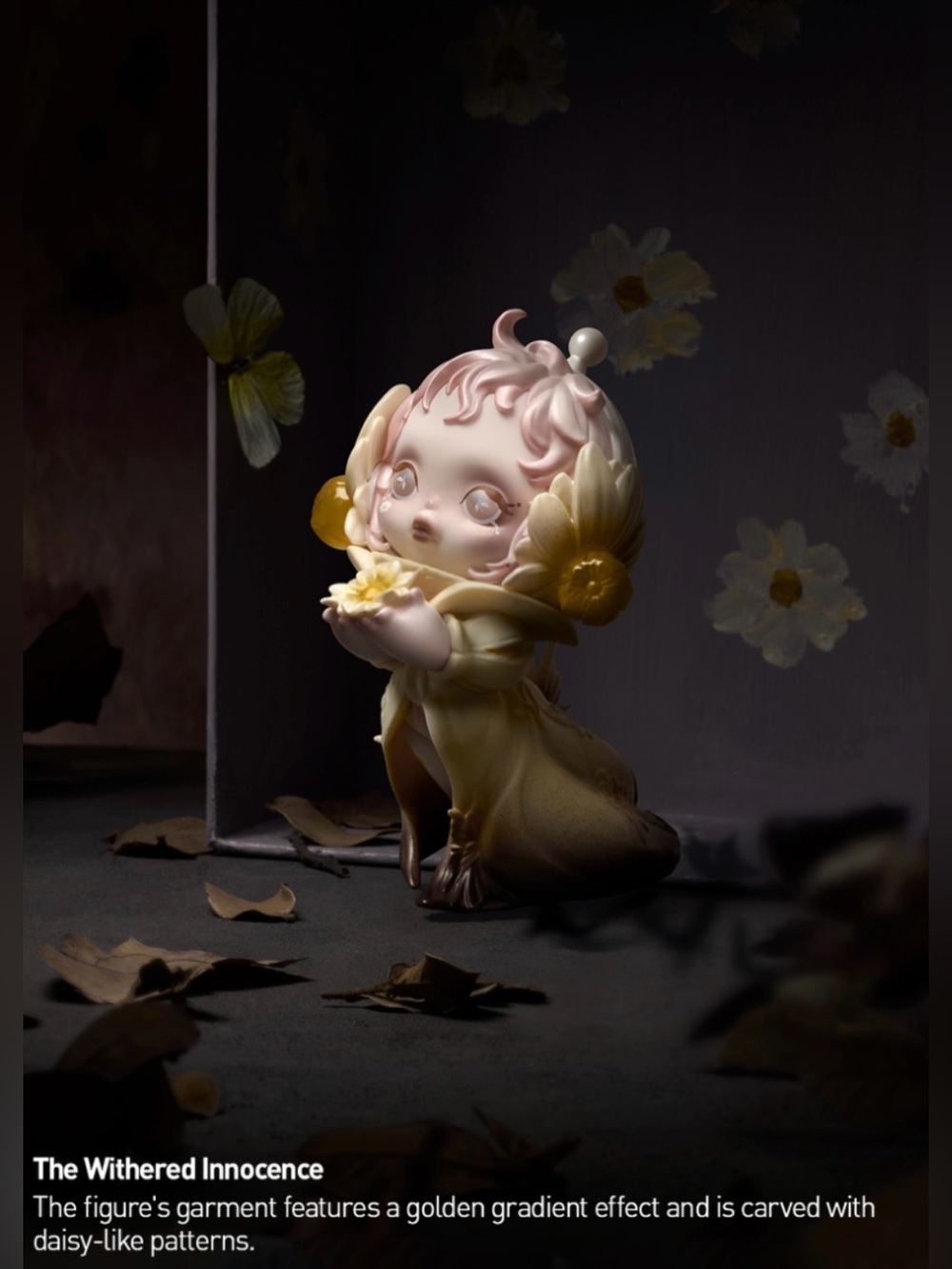 POP MART Skullpanda Petals in Four Acts: The Withered Innocence